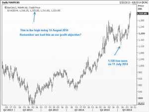 Mahindra and Mahindra was yet another profitable idea