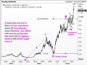 We are in Wave 5 of Mahindra & Mahindra