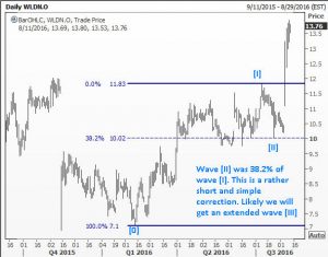 Wave 2 dipped only to 38.2% in WLDN